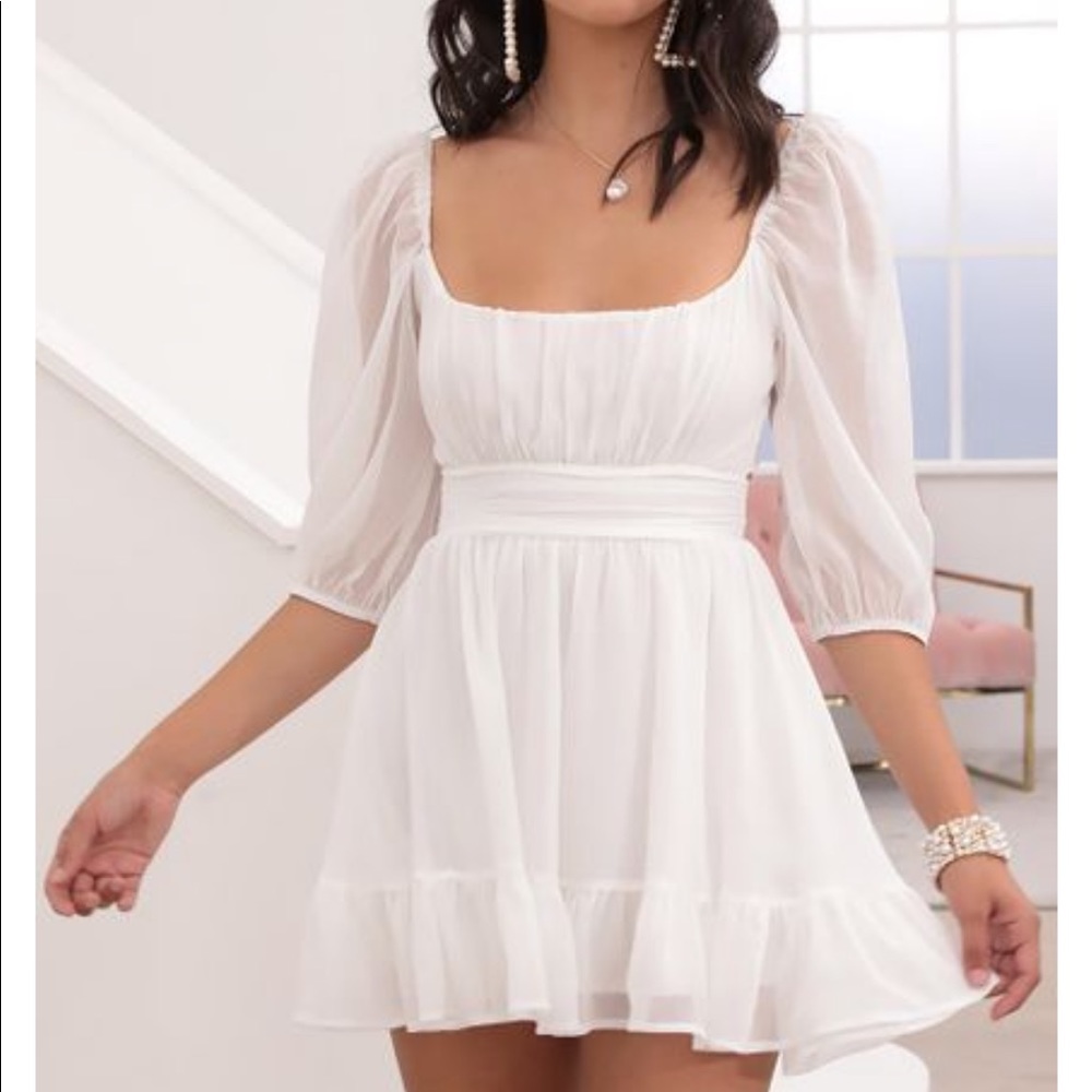 Neia Ruffle Dress